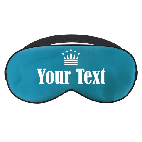 - Peacock Blue with Princess Theme (Personalised with Text)