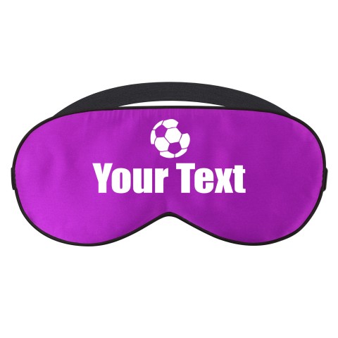 - Purple with Footy Theme (Personalised with Text)