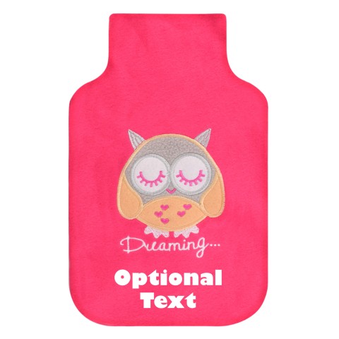 - Pink with Owl (Personalised with Text)