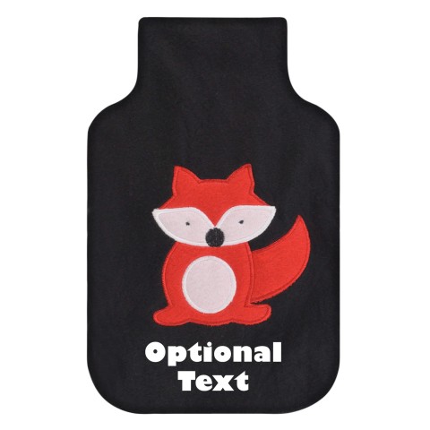 - Black with Fox (Personalised with Text)