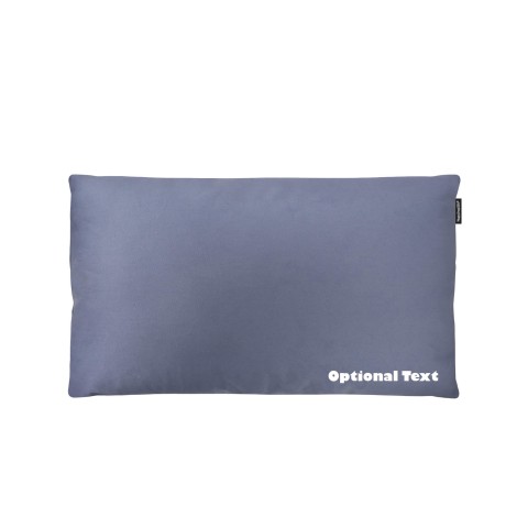 - 70cm x 40cm (Low Profile) and Removable Cover - Gothic Blue Luxury Cotton Fabric (Personalised with Text)
