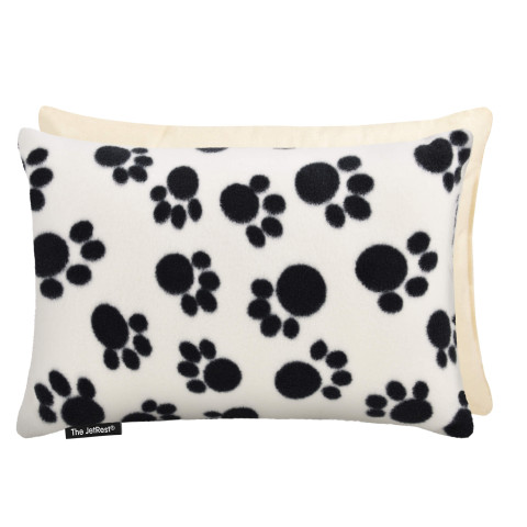 (30cm x 20cm) and Removable Cover - Paws Print Fleece Fabric