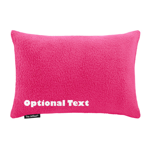 (30cm x 20cm) - Fuchsia Pink Fleece Fabric (Personalised with Text)