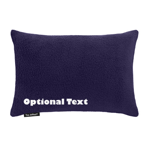 (30cm x 20cm) - Navy Blue Fleece Fabric (Personalised with Text)