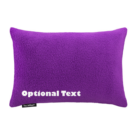 (30cm x 20cm) - Purple Fleece Fabric (Personalised with Text)