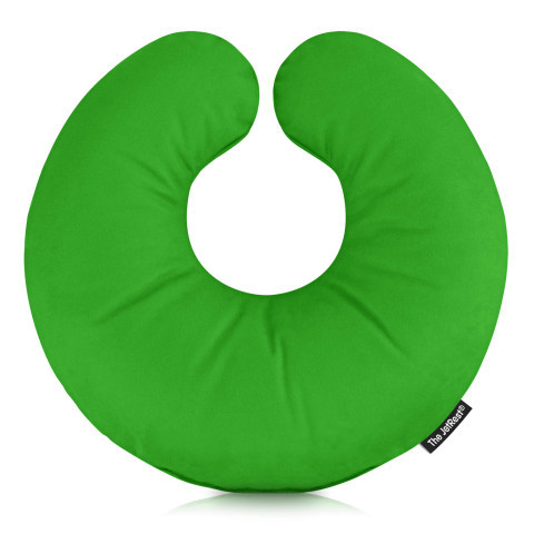 (30cm) with No Design or Style (Character / Icon) - Bright Green Mock Suede Polyester Fabric (Personalised with Text)