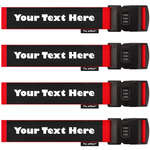 (250cm) - Red (Personalised with Text)