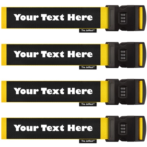(250cm) - Yellow (Personalised with Text)