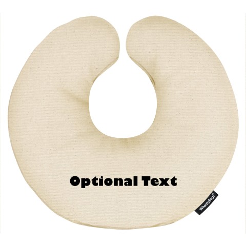 35cm - Natural - Organic Cotton (Personalised with Text)