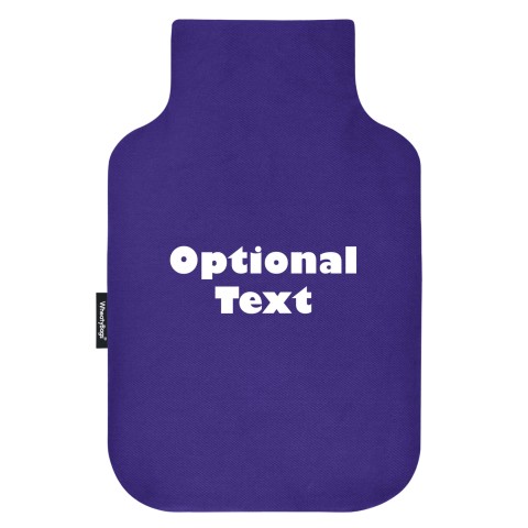 - Standard (2 Litre) - Royal Blue Cotton Fabric and Removable Cover (Personalised with Text)