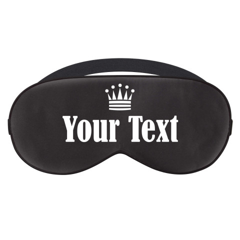 with Princess Theme - Black (Personalised with Text)