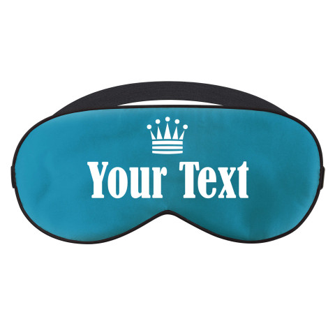 with Princess Theme - Peacock Blue (Personalised with Text)