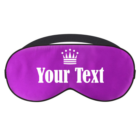 with Princess Theme - Purple (Personalised with Text)