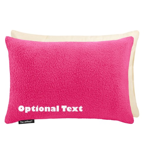 (30cm x 20cm) - Fuchsia Pink Fleece Fabric and Removable Cover