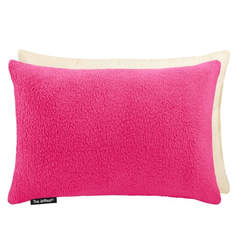 (30cm x 20cm) - Fuchsia Pink Fleece Fabric and Removable Cover (Personalised with Text)