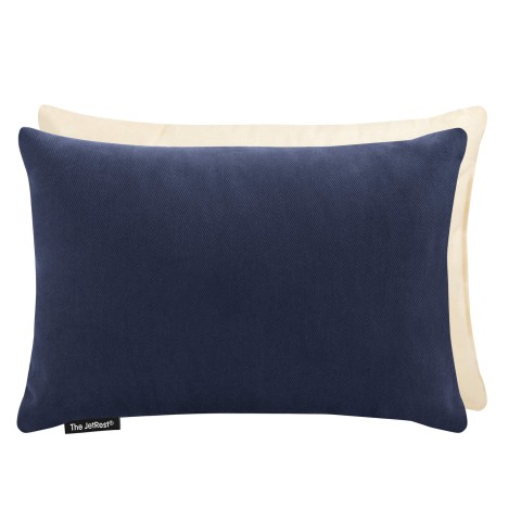 (30cm x 20cm) - Navy Blue Cotton Fabric and Removable Cover (Personalised with Text)
