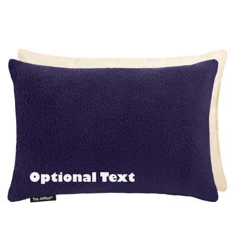 (30cm x 20cm) - Navy Blue Fleece Fabric and Removable Cover