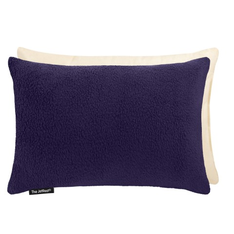 (30cm x 20cm) - Navy Blue Fleece Fabric and Removable Cover (Personalised with Text)