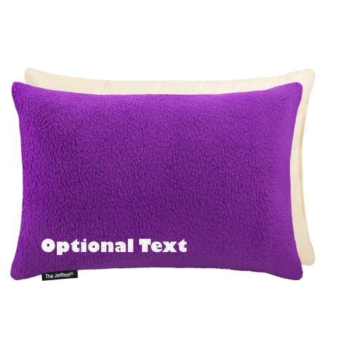 (30cm x 20cm) - Purple Fleece Fabric and Removable Cover