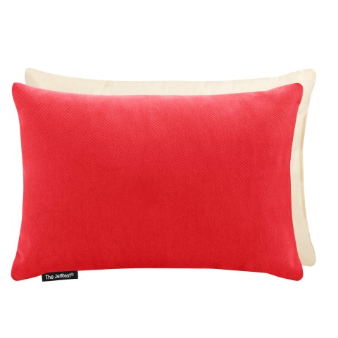 (30cm x 20cm) - Red Cotton Fabric and Removable Cover (Personalised with Text)
