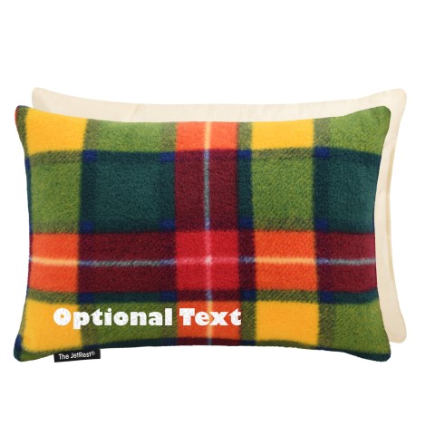 (30cm x 20cm) - Tartan Colour Check Fleece Fabric and Removable Cover