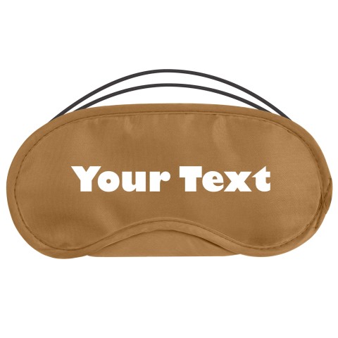 - Beige Polyester (Personalised with Text)