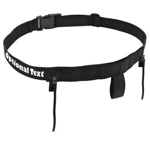 Regular (75cm to 100cm) (Black) with Elasticated Gel Loops