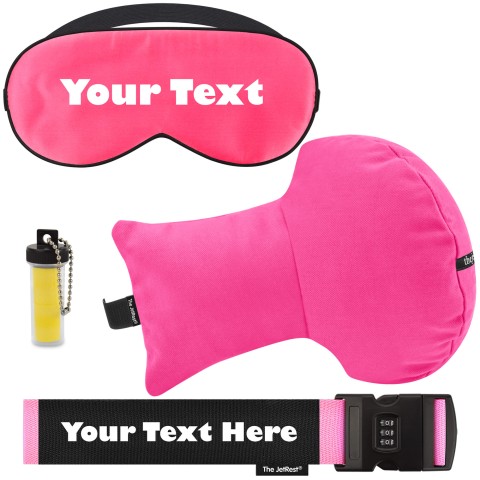 - Hot Pink Cotton Fabric (Personalised with Text)