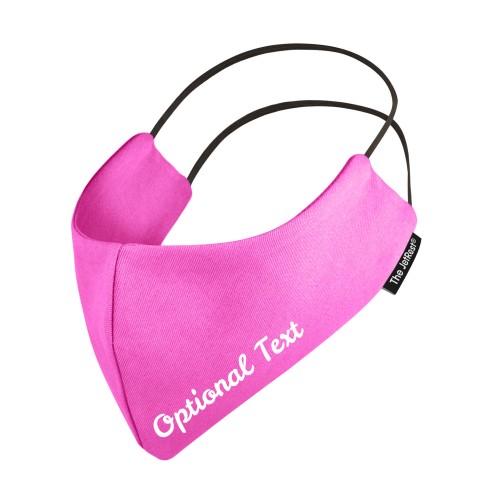 (Regular) - Hot Pink Cotton Fabric Round the Head Elastic (2 Layer Cotton Construction)