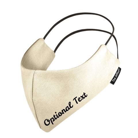 (Regular) - Natural Cotton Fabric Round the Head Elastic (2 Layer Cotton Construction)