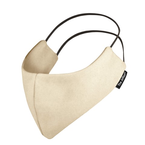 (Regular) - Natural Organic Cotton Round the Head Elastic (Personalised with Text) (2 Layer Cotton Construction)