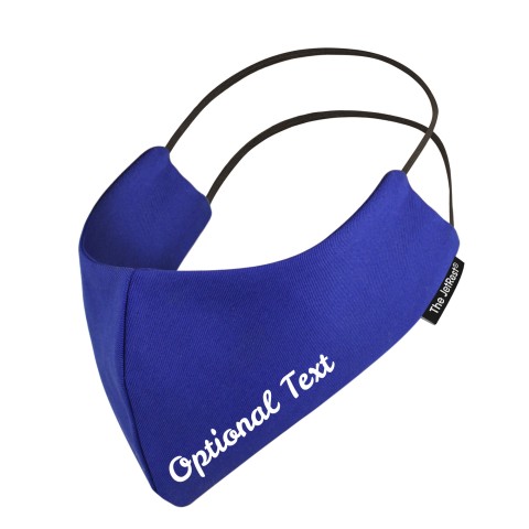 (Regular) - Royal Blue Cotton Fabric Round the Head Elastic (2 Layer Cotton Construction)