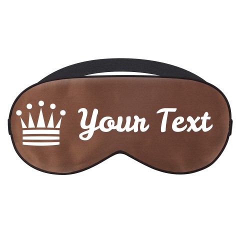 with Princess Theme - Brown (Personalised with Text)