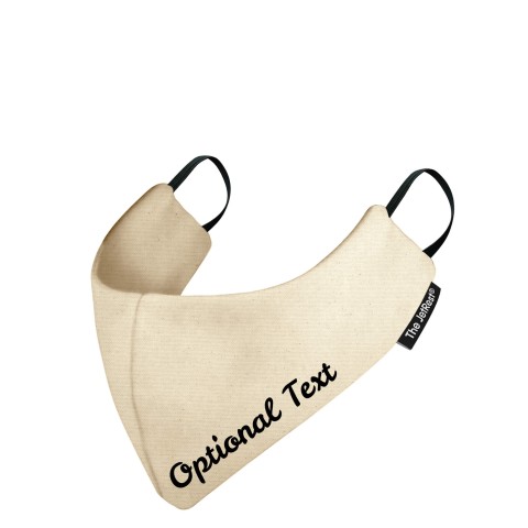 (Small) - Natural Organic Cotton Round the Ear Elastic (2 Layer Cotton Construction)