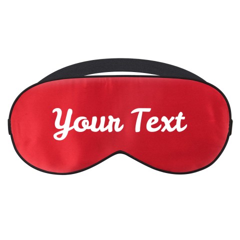 with No Icon - Red (Personalised with Text)