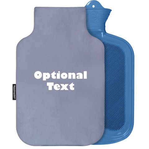 - 2 Litre Sanger Brand - Gothic Blue Luxury Cotton Fabric Removable Cover (Personalised with Text)