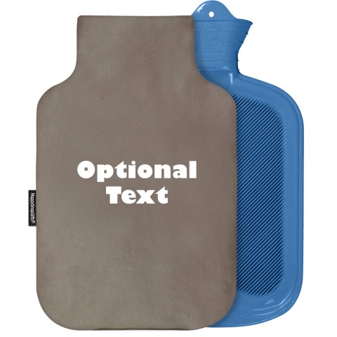 - 2 Litre Sanger Brand - Chocolate Luxury Cotton Fabric Removable Cover (Personalised with Text)