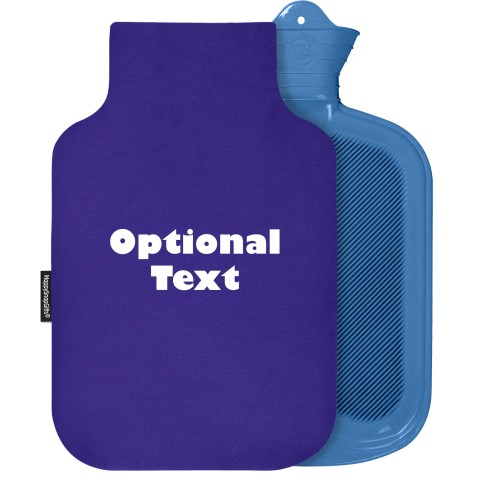 - 2 Litre Sanger Brand - Royal Blue Cotton Fabric Removable Cover (Personalised with Text)