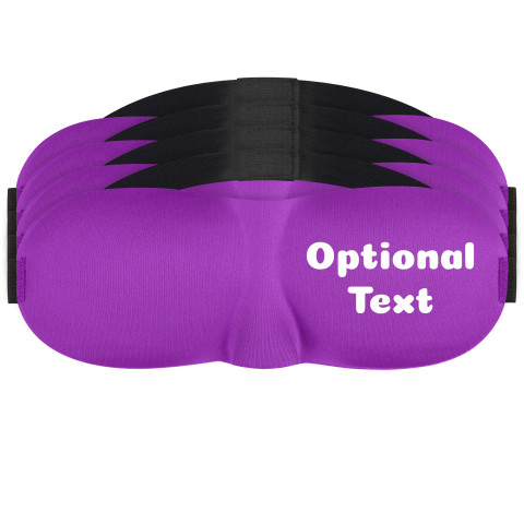 - Purple (Personalised with Text) (Pack of 4)