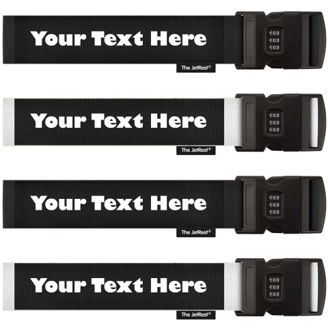 (250cm) - Mixed Pack (Black and White) (Personalised with Text)