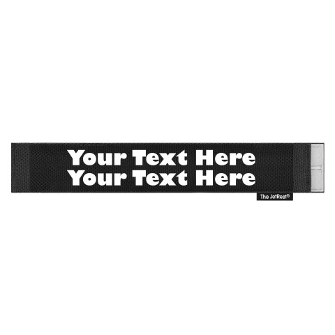 (100cm) - Black (Personalised with Text)
