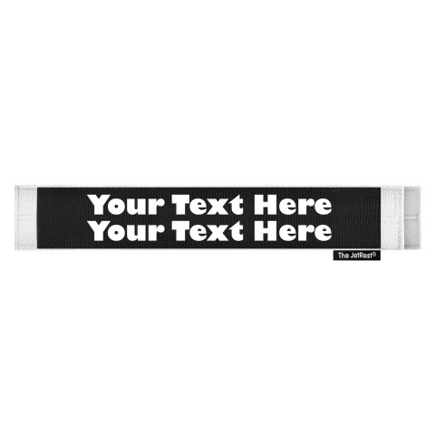 (100cm) - White (Personalised with Text)