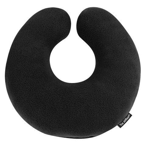 (25cm) - Black Fleece Fabric (Personalised with Text)