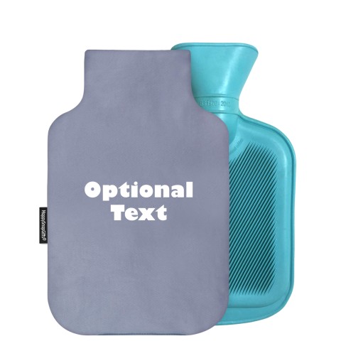 800ml - Gothic Blue Luxury Cotton Fabric Removable Cover (Personalised with Text)