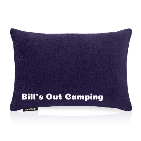 30cm x 20cm Fleece Fabric - Navy Blue Small Travel Pillow Camping Pillow 