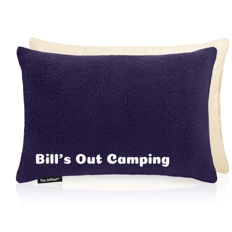 (30cm x 20cm) - Navy Blue Fleece Fabric Scented (Organic Lavender Buds) Removable Cover
