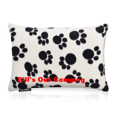 (30cm x 20cm) - Paws Fleece Fabric Scented (Organic Lavender Buds)