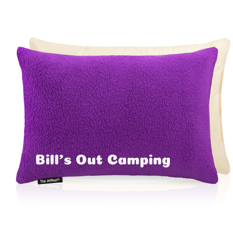 (30cm x 20cm) - Purple Fleece Fabric Scented (Organic Lavender Buds) Removable Cover