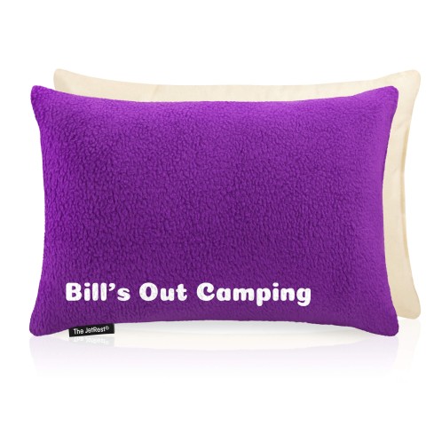 (30cm x 20cm) - Purple Fleece Fabric Removable Cover