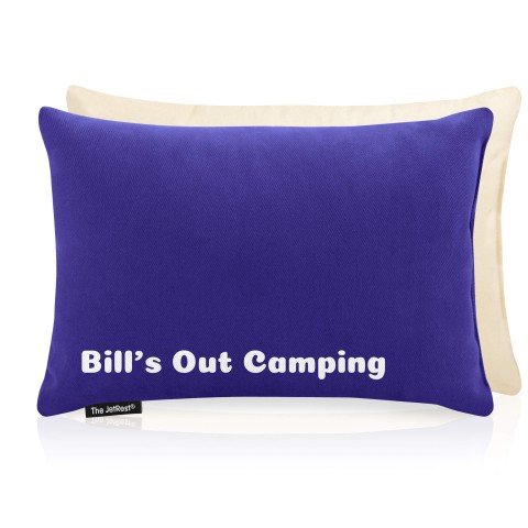 (30cm x 20cm) - Royal Blue Cotton Fabric Scented (Organic Lavender Buds) Removable Cover